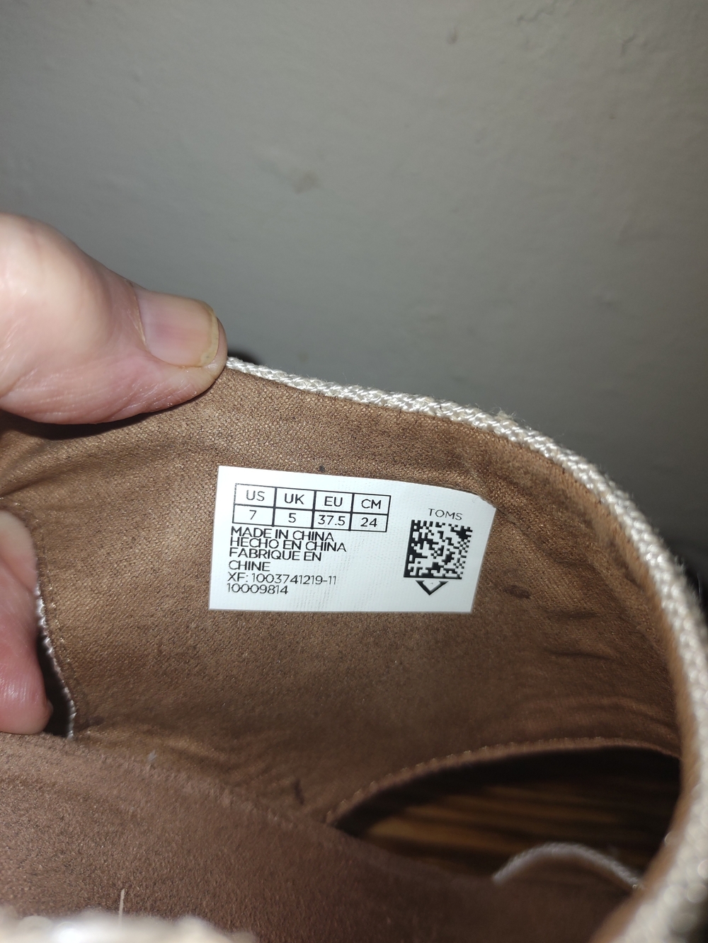 Toms Majorca Cut Out Sandal With Block Heel Excellent Condition Sz 7 - Picture 7 of 7